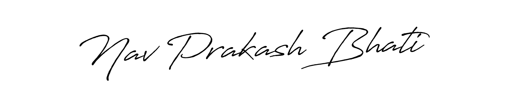 Here are the top 10 professional signature styles for the name Nav Prakash Bhati. These are the best autograph styles you can use for your name. Nav Prakash Bhati signature style 7 images and pictures png