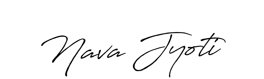 Once you've used our free online signature maker to create your best signature Antro_Vectra_Bolder style, it's time to enjoy all of the benefits that Nava Jyoti name signing documents. Nava Jyoti signature style 7 images and pictures png