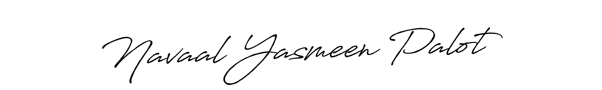 It looks lik you need a new signature style for name Navaal Yasmeen Palot. Design unique handwritten (Antro_Vectra_Bolder) signature with our free signature maker in just a few clicks. Navaal Yasmeen Palot signature style 7 images and pictures png