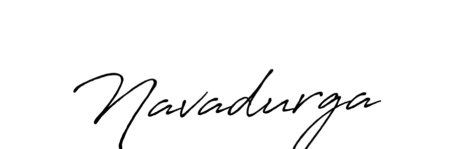 Design your own signature with our free online signature maker. With this signature software, you can create a handwritten (Antro_Vectra_Bolder) signature for name Navadurga. Navadurga signature style 7 images and pictures png