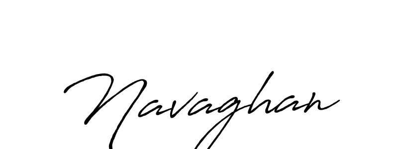 Use a signature maker to create a handwritten signature online. With this signature software, you can design (Antro_Vectra_Bolder) your own signature for name Navaghan. Navaghan signature style 7 images and pictures png