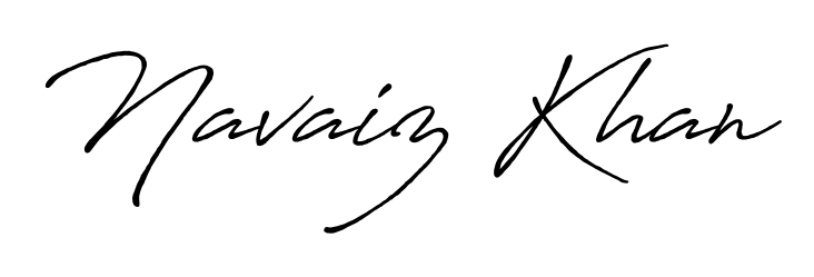 Make a beautiful signature design for name Navaiz Khan. With this signature (Antro_Vectra_Bolder) style, you can create a handwritten signature for free. Navaiz Khan signature style 7 images and pictures png