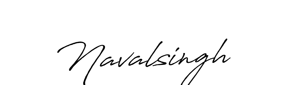 Create a beautiful signature design for name Navalsingh. With this signature (Antro_Vectra_Bolder) fonts, you can make a handwritten signature for free. Navalsingh signature style 7 images and pictures png