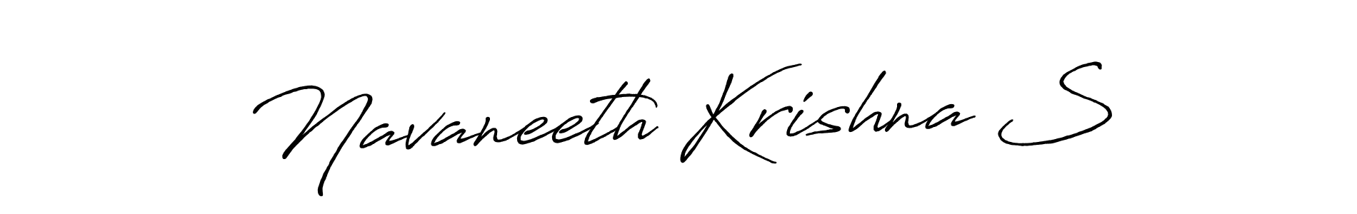 Navaneeth Krishna S stylish signature style. Best Handwritten Sign (Antro_Vectra_Bolder) for my name. Handwritten Signature Collection Ideas for my name Navaneeth Krishna S. Navaneeth Krishna S signature style 7 images and pictures png