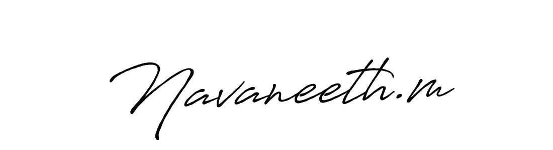 Make a beautiful signature design for name Navaneeth.m. Use this online signature maker to create a handwritten signature for free. Navaneeth.m signature style 7 images and pictures png