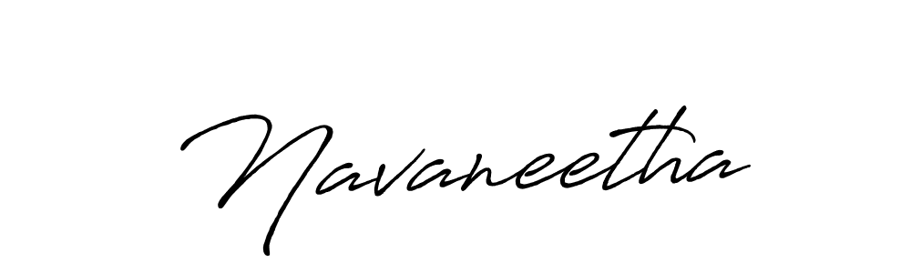 How to make Navaneetha name signature. Use Antro_Vectra_Bolder style for creating short signs online. This is the latest handwritten sign. Navaneetha signature style 7 images and pictures png