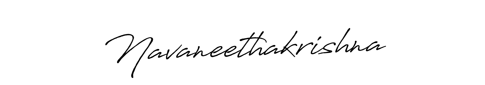 Also we have Navaneethakrishna name is the best signature style. Create professional handwritten signature collection using Antro_Vectra_Bolder autograph style. Navaneethakrishna signature style 7 images and pictures png