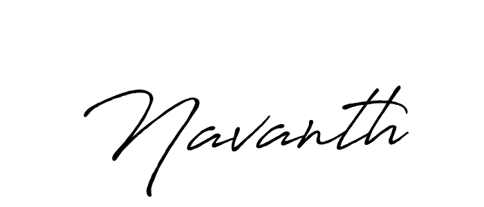 Make a beautiful signature design for name Navanth. Use this online signature maker to create a handwritten signature for free. Navanth signature style 7 images and pictures png