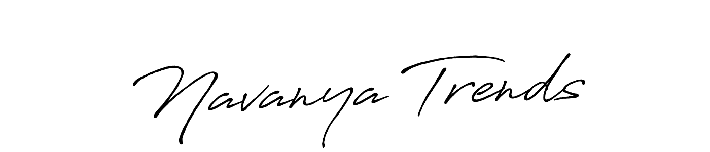 This is the best signature style for the Navanya Trends name. Also you like these signature font (Antro_Vectra_Bolder). Mix name signature. Navanya Trends signature style 7 images and pictures png