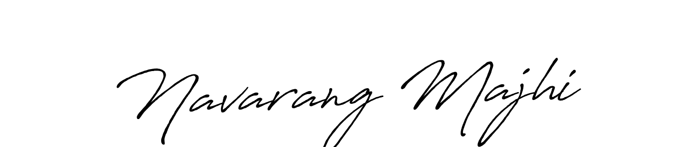 Also You can easily find your signature by using the search form. We will create Navarang Majhi name handwritten signature images for you free of cost using Antro_Vectra_Bolder sign style. Navarang Majhi signature style 7 images and pictures png