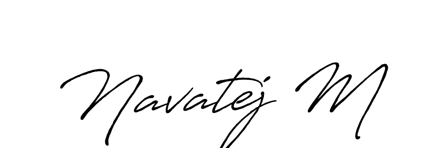 See photos of Navatej M official signature by Spectra . Check more albums & portfolios. Read reviews & check more about Antro_Vectra_Bolder font. Navatej M signature style 7 images and pictures png