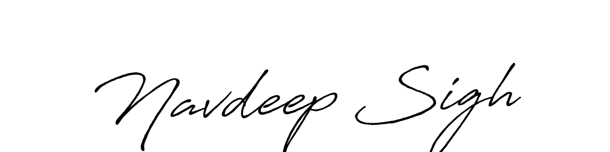 Use a signature maker to create a handwritten signature online. With this signature software, you can design (Antro_Vectra_Bolder) your own signature for name Navdeep Sigh. Navdeep Sigh signature style 7 images and pictures png