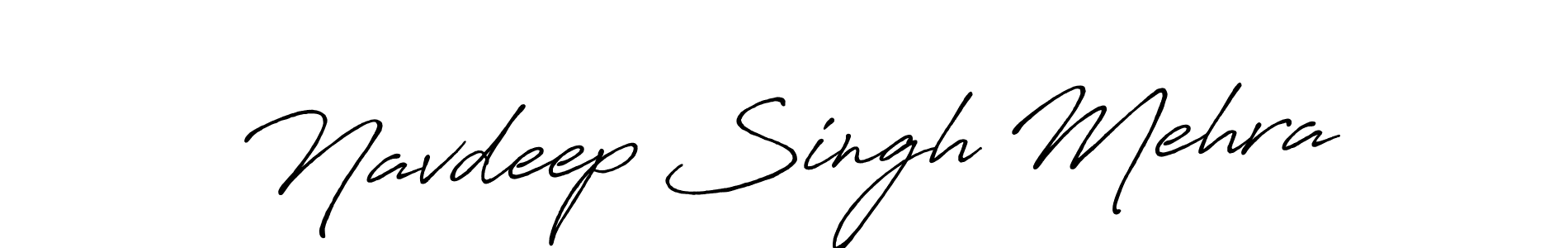 How to make Navdeep Singh Mehra signature? Antro_Vectra_Bolder is a professional autograph style. Create handwritten signature for Navdeep Singh Mehra name. Navdeep Singh Mehra signature style 7 images and pictures png
