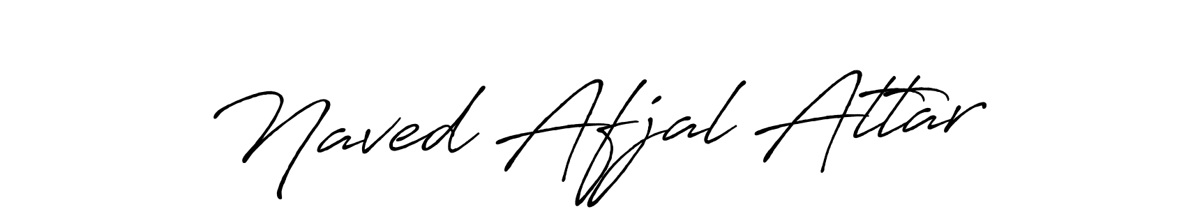 Also You can easily find your signature by using the search form. We will create Naved Afjal Attar name handwritten signature images for you free of cost using Antro_Vectra_Bolder sign style. Naved Afjal Attar signature style 7 images and pictures png