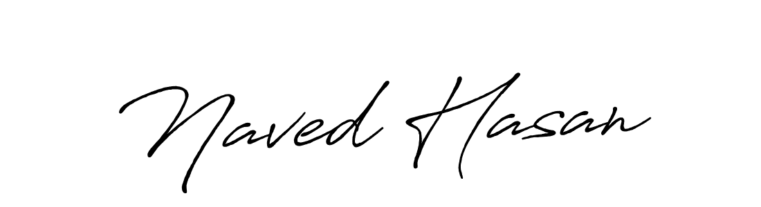 Also You can easily find your signature by using the search form. We will create Naved Hasan name handwritten signature images for you free of cost using Antro_Vectra_Bolder sign style. Naved Hasan signature style 7 images and pictures png