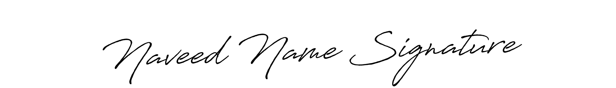 Also we have Naveed Name Signature name is the best signature style. Create professional handwritten signature collection using Antro_Vectra_Bolder autograph style. Naveed Name Signature signature style 7 images and pictures png