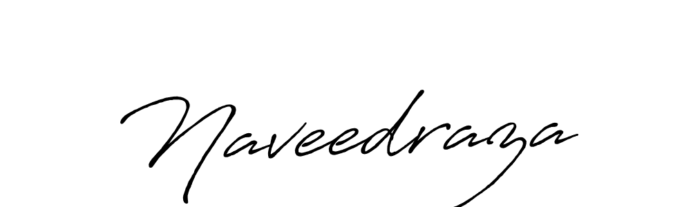 Design your own signature with our free online signature maker. With this signature software, you can create a handwritten (Antro_Vectra_Bolder) signature for name Naveedraza. Naveedraza signature style 7 images and pictures png