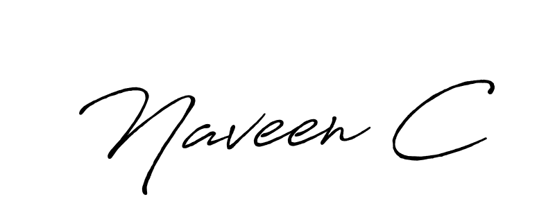 The best way (Antro_Vectra_Bolder) to make a short signature is to pick only two or three words in your name. The name Naveen C include a total of six letters. For converting this name. Naveen C signature style 7 images and pictures png