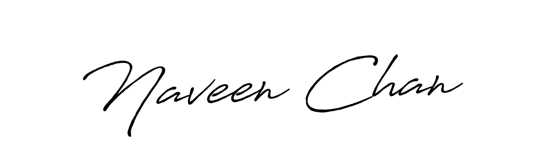 Use a signature maker to create a handwritten signature online. With this signature software, you can design (Antro_Vectra_Bolder) your own signature for name Naveen Chan. Naveen Chan signature style 7 images and pictures png