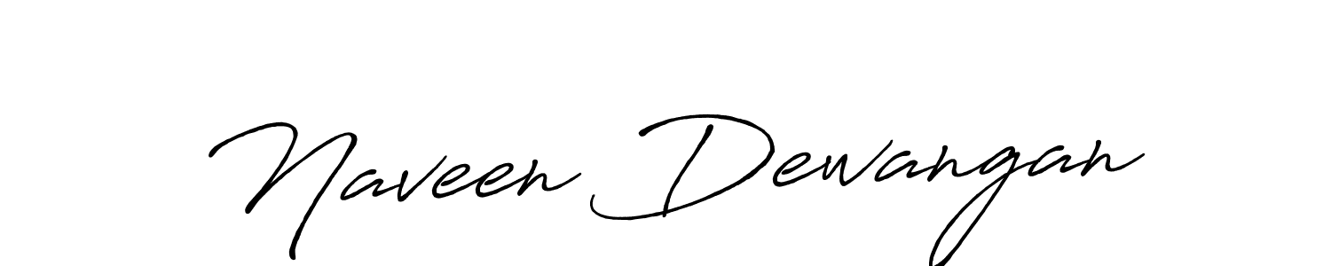 How to make Naveen Dewangan name signature. Use Antro_Vectra_Bolder style for creating short signs online. This is the latest handwritten sign. Naveen Dewangan signature style 7 images and pictures png