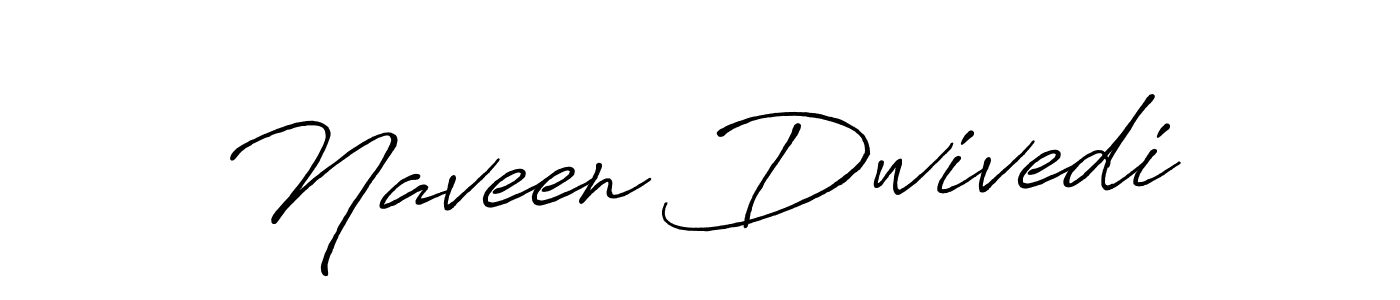 Make a beautiful signature design for name Naveen Dwivedi. With this signature (Antro_Vectra_Bolder) style, you can create a handwritten signature for free. Naveen Dwivedi signature style 7 images and pictures png