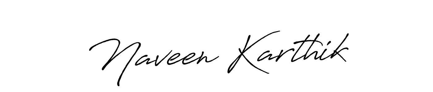 How to make Naveen Karthik signature? Antro_Vectra_Bolder is a professional autograph style. Create handwritten signature for Naveen Karthik name. Naveen Karthik signature style 7 images and pictures png