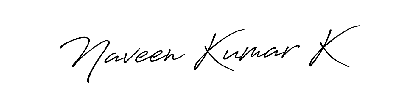 Make a beautiful signature design for name Naveen Kumar K. Use this online signature maker to create a handwritten signature for free. Naveen Kumar K signature style 7 images and pictures png