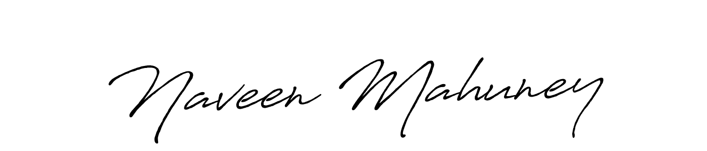 How to make Naveen Mahuney signature? Antro_Vectra_Bolder is a professional autograph style. Create handwritten signature for Naveen Mahuney name. Naveen Mahuney signature style 7 images and pictures png