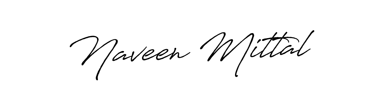 Design your own signature with our free online signature maker. With this signature software, you can create a handwritten (Antro_Vectra_Bolder) signature for name Naveen Mittal. Naveen Mittal signature style 7 images and pictures png