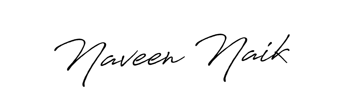 Create a beautiful signature design for name Naveen Naik. With this signature (Antro_Vectra_Bolder) fonts, you can make a handwritten signature for free. Naveen Naik signature style 7 images and pictures png