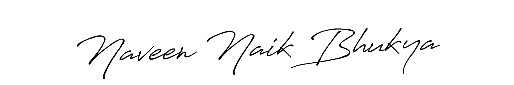 Make a beautiful signature design for name Naveen Naik Bhukya. With this signature (Antro_Vectra_Bolder) style, you can create a handwritten signature for free. Naveen Naik Bhukya signature style 7 images and pictures png