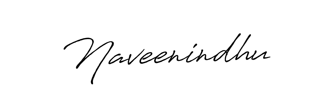 How to make Naveenindhu name signature. Use Antro_Vectra_Bolder style for creating short signs online. This is the latest handwritten sign. Naveenindhu signature style 7 images and pictures png