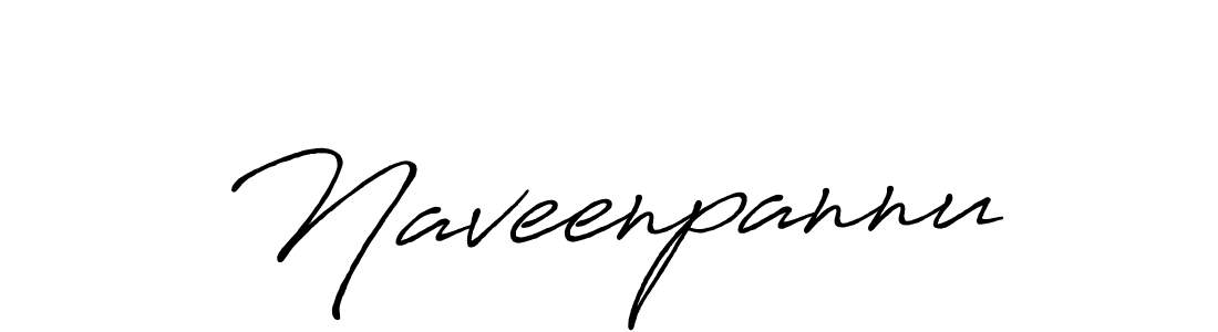 How to make Naveenpannu signature? Antro_Vectra_Bolder is a professional autograph style. Create handwritten signature for Naveenpannu name. Naveenpannu signature style 7 images and pictures png