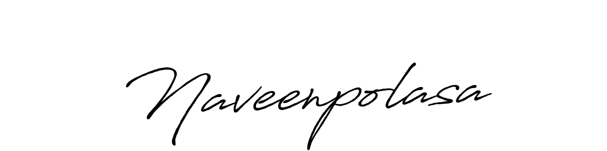 Naveenpolasa stylish signature style. Best Handwritten Sign (Antro_Vectra_Bolder) for my name. Handwritten Signature Collection Ideas for my name Naveenpolasa. Naveenpolasa signature style 7 images and pictures png