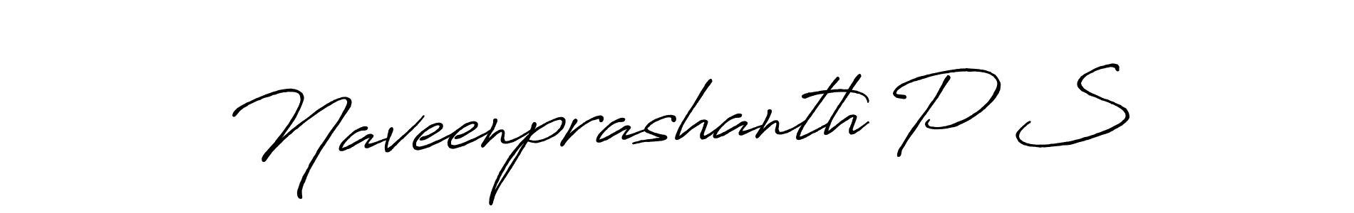 You can use this online signature creator to create a handwritten signature for the name Naveenprashanth P S. This is the best online autograph maker. Naveenprashanth P S signature style 7 images and pictures png