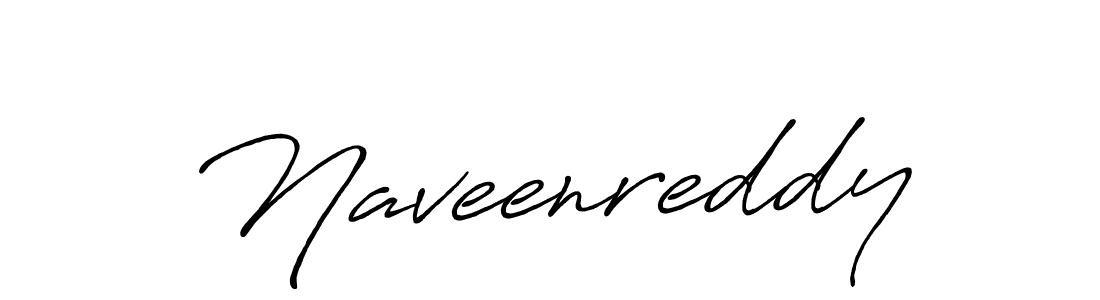 How to make Naveenreddy name signature. Use Antro_Vectra_Bolder style for creating short signs online. This is the latest handwritten sign. Naveenreddy signature style 7 images and pictures png