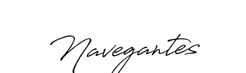 Use a signature maker to create a handwritten signature online. With this signature software, you can design (Antro_Vectra_Bolder) your own signature for name Navegantes. Navegantes signature style 7 images and pictures png