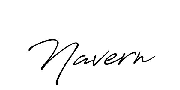 Make a beautiful signature design for name Navern. Use this online signature maker to create a handwritten signature for free. Navern signature style 7 images and pictures png