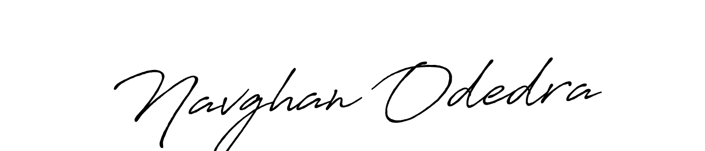 Use a signature maker to create a handwritten signature online. With this signature software, you can design (Antro_Vectra_Bolder) your own signature for name Navghan Odedra. Navghan Odedra signature style 7 images and pictures png