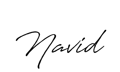 if you are searching for the best signature style for your name Navid. so please give up your signature search. here we have designed multiple signature styles  using Antro_Vectra_Bolder. Navid signature style 7 images and pictures png