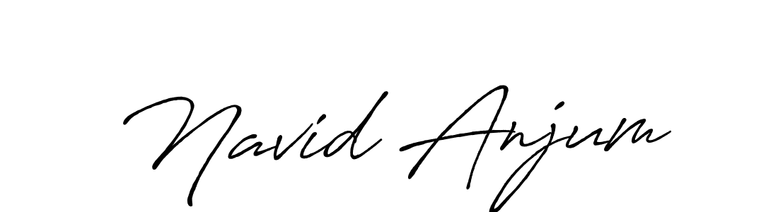 It looks lik you need a new signature style for name Navid Anjum. Design unique handwritten (Antro_Vectra_Bolder) signature with our free signature maker in just a few clicks. Navid Anjum signature style 7 images and pictures png