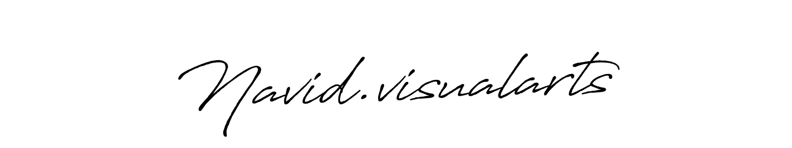 Also we have Navid.visualarts name is the best signature style. Create professional handwritten signature collection using Antro_Vectra_Bolder autograph style. Navid.visualarts signature style 7 images and pictures png