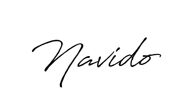 if you are searching for the best signature style for your name Navido. so please give up your signature search. here we have designed multiple signature styles  using Antro_Vectra_Bolder. Navido signature style 7 images and pictures png