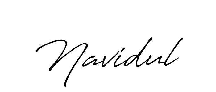 Similarly Antro_Vectra_Bolder is the best handwritten signature design. Signature creator online .You can use it as an online autograph creator for name Navidul. Navidul signature style 7 images and pictures png