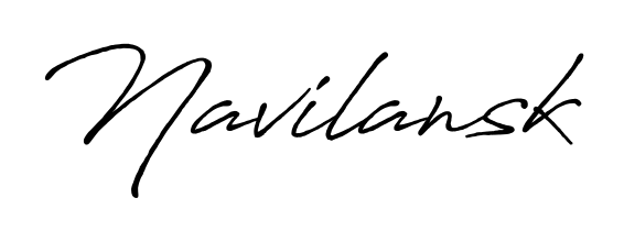 Discover how Navilansk looks in an executive cursive font (Antro_Vectra_Bolder). Perfect for legal documents, invoices, and certificates. Navilansk signature style 7 images and pictures png