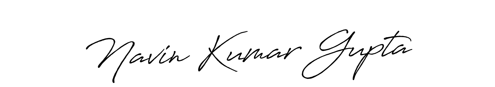 Use a signature maker to create a handwritten signature online. With this signature software, you can design (Antro_Vectra_Bolder) your own signature for name Navin Kumar Gupta. Navin Kumar Gupta signature style 7 images and pictures png