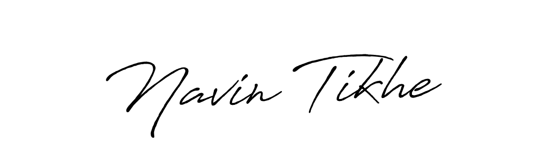 Similarly Antro_Vectra_Bolder is the best handwritten signature design. Signature creator online .You can use it as an online autograph creator for name Navin Tikhe. Navin Tikhe signature style 7 images and pictures png