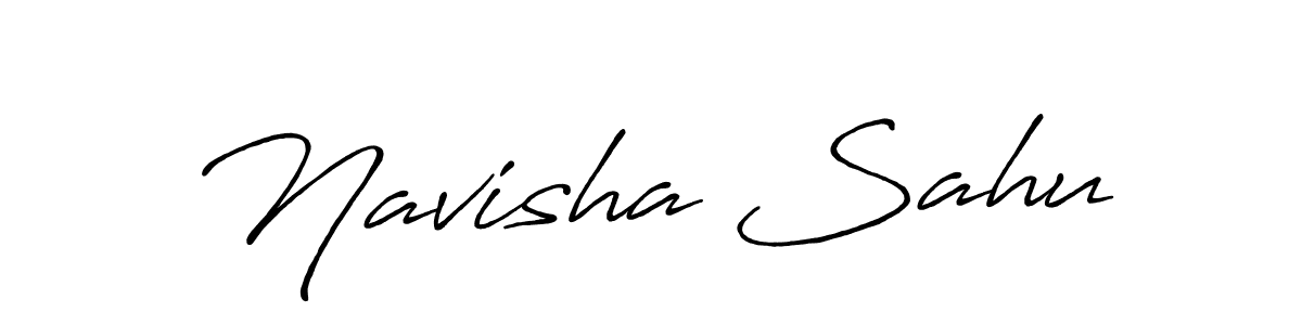 Here are the top 10 professional signature styles for the name Navisha Sahu. These are the best autograph styles you can use for your name. Navisha Sahu signature style 7 images and pictures png