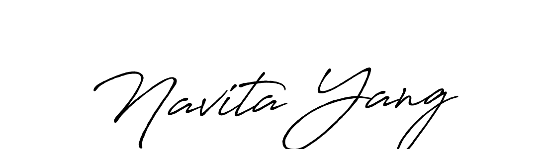 See photos of Navita Yang official signature by Spectra . Check more albums & portfolios. Read reviews & check more about Antro_Vectra_Bolder font. Navita Yang signature style 7 images and pictures png