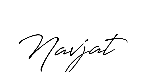 Use a signature maker to create a handwritten signature online. With this signature software, you can design (Antro_Vectra_Bolder) your own signature for name Navjat. Navjat signature style 7 images and pictures png